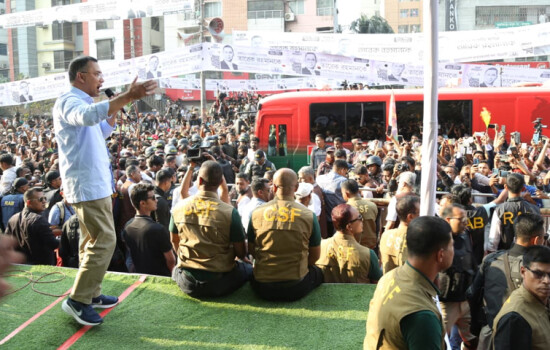 ঢাকাকে বাসযোগ্য ও নিরাপদ নগরীতে রূপান্তরের অঙ্গীকার তারেক রহমানের