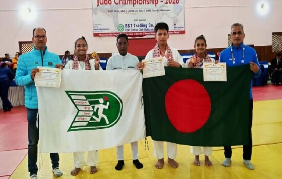 ঈদের দিনে কাঠমান্ডুতে বাংলাদেশের জুডোকারদের দারুণ সাফল্য, জোড়া স্বর্ণসহ ৩ পদক