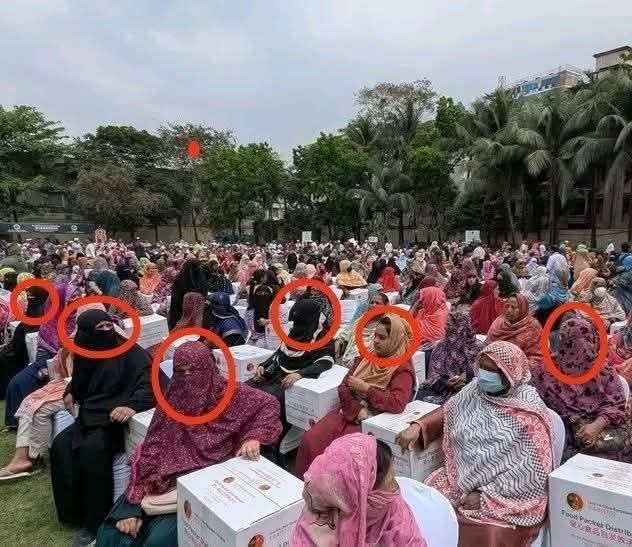 মানবিক আয়োজন নাকি দলীয় প্রদর্শনী? মিরপুরের ঘটনায় উঠছে নৈতিকতার প্রশ্ন