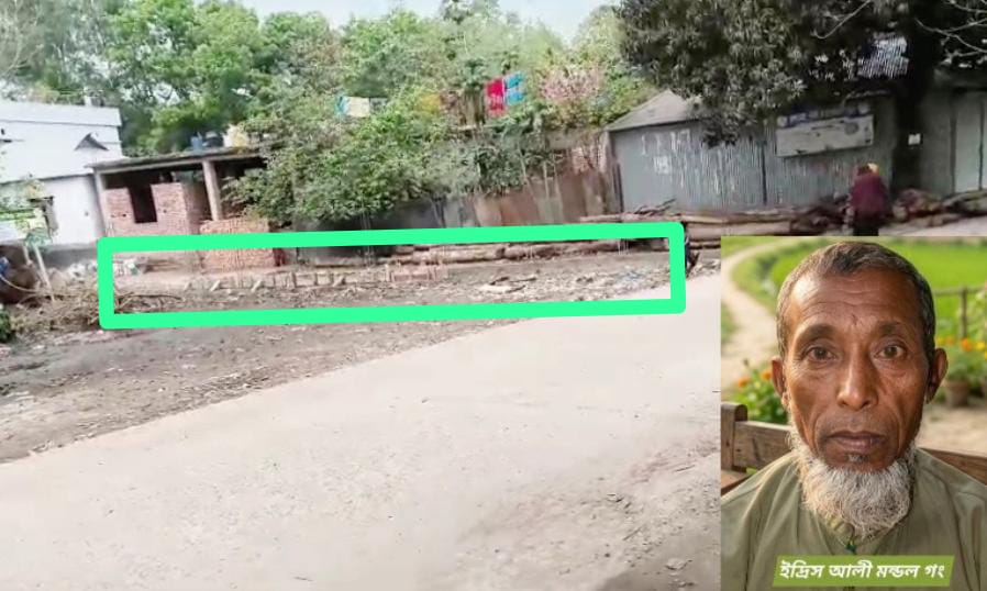 নিষেধাজ্ঞা মামলার মধ্যেই বাউন্ডারি নির্মাণ শ্যামগঞ্জ উচ্চ বিদ্যালয় কর্তৃপক্ষের বিরুদ্ধে আইন লঙ্ঘনের গুরুতর অভিযোগ