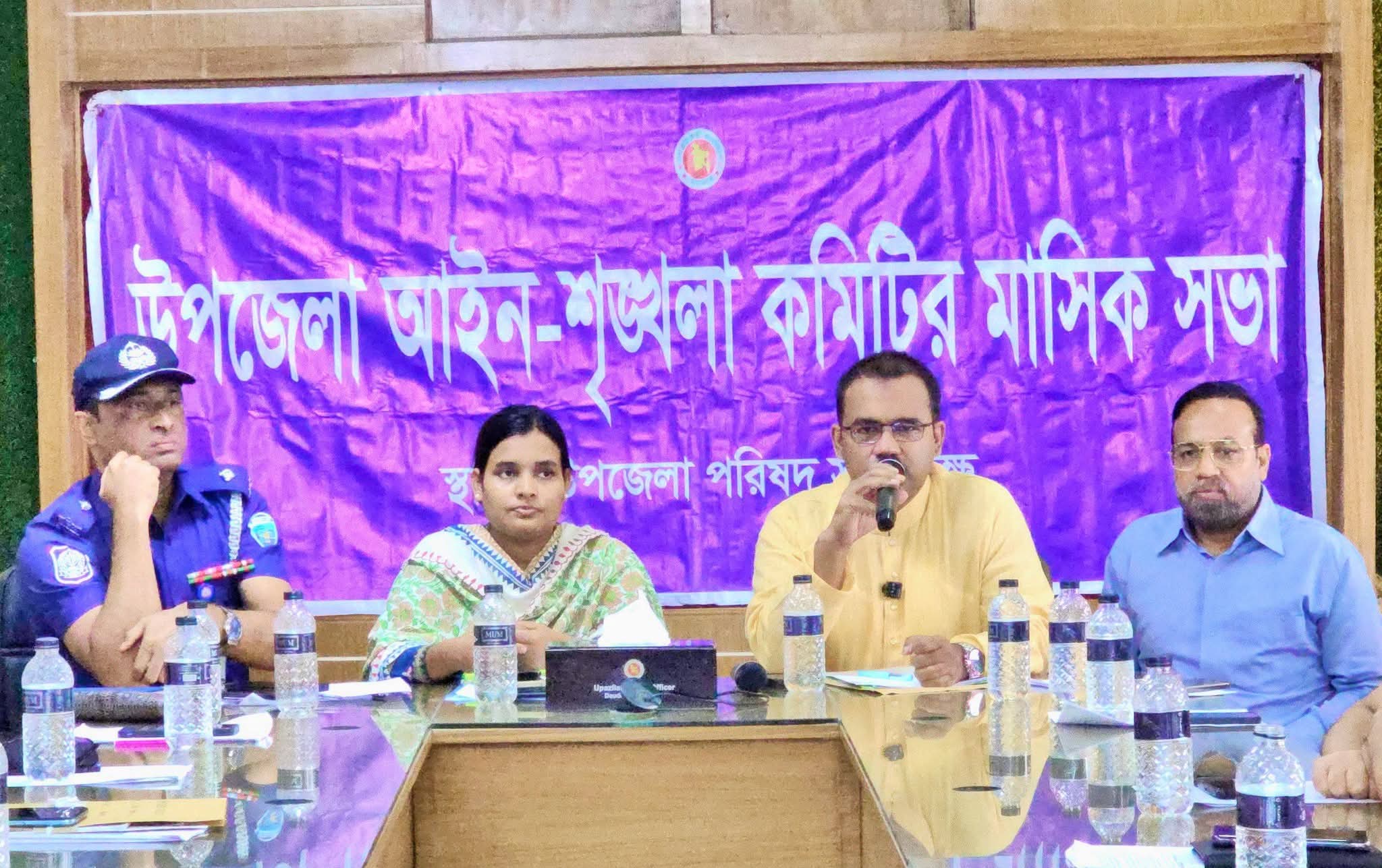 দাউদকান্দিতে আইনশৃঙ্খলা সভা: মাদক ও কিশোর গ্যাং দমনে কঠোর অবস্থানের ঘোষণা