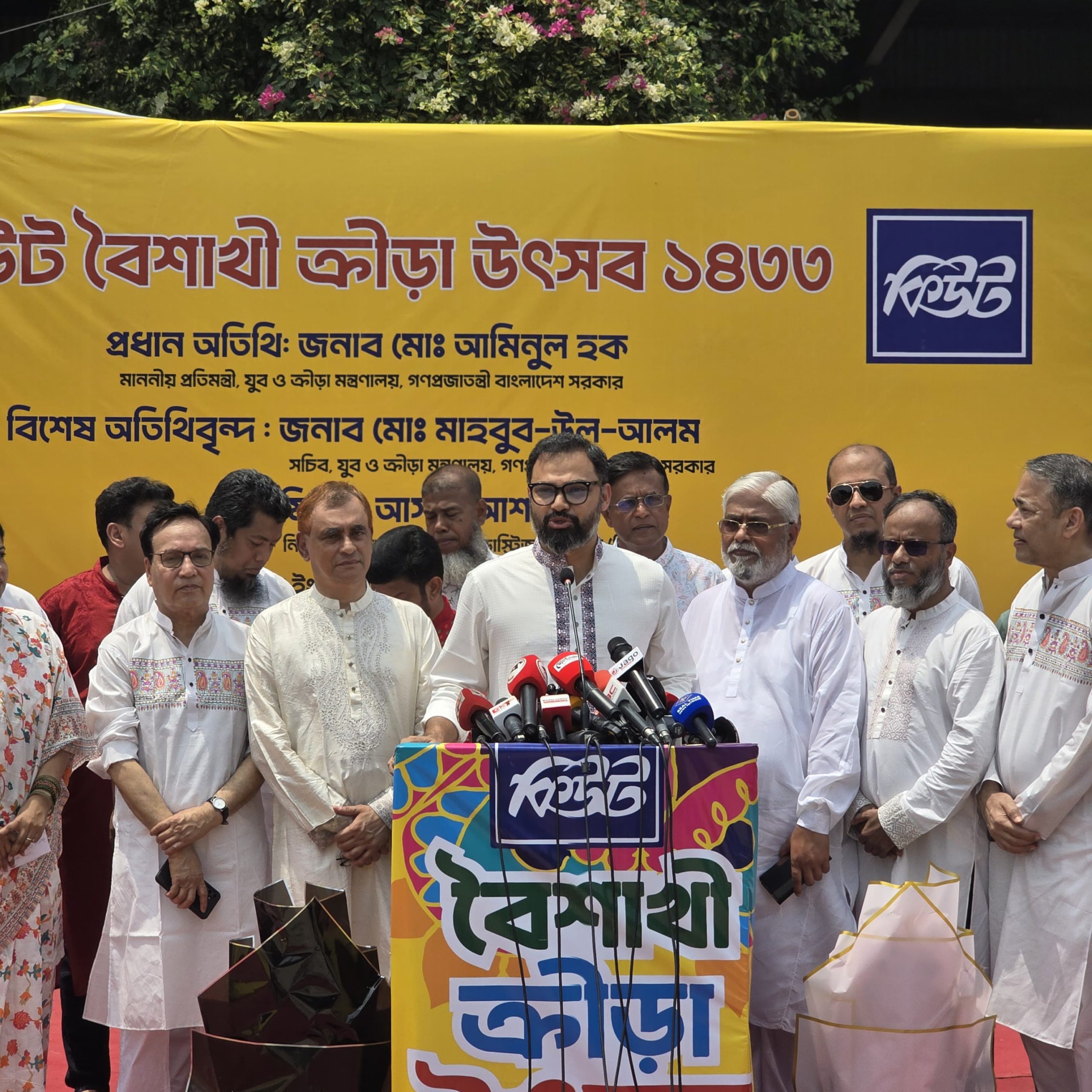 আগামী বৈশাখ থেকে প্রতিটি জেলায় গ্রামীণ ক্রীড়া উৎসব: পল্টনে ক্রীড়া প্রতিমন্ত্রী আমিনুল হক