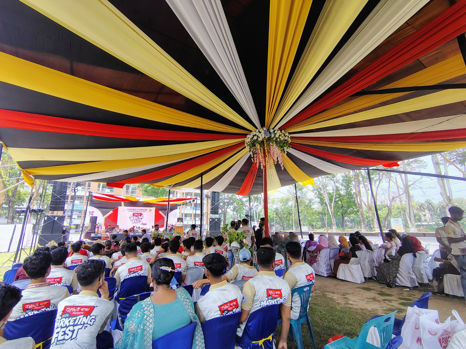 *বসুন্ধরা খাতার আয়োজনে বিএম কলেজে মার্কেটিং ফেস্ট*